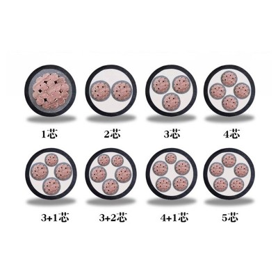 良铭ZCYJV交联铜芯电力单芯*25/35/50/70/95/120/150平方电线电缆